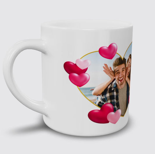 You & I Personalized Couple Photo Mug by TheMugProjekt